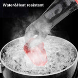 Extreme Heat Resistant Gloves for Grill BBQ, Waterproof Long Sleeve Pit Grill Gloves for Fryer, Baking, Oven,Smoker（14-Inch ） In Australia - Darrahopens