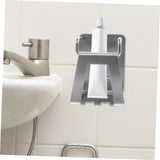 Toothbrush Holder Toothbrush Self Stainless Steel Toothbrush Holder Metal Toothbrush Holder Punch Toothbrush Rack 3-in-1 In Australia - Darrahopens