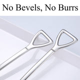 4 Pcs Stainless Steel Shovel Shape Spoon Pointed Spoon Coffee Tea Sugar Stirring Spoon Cake Dessert Spoon, Cat Dog Food Scooping In Australia - Darrahopens
