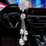 Car Rearview Mirror Pendant Pendant Car Rhinestone Interior Ornaments Car Decorative Pendant Ornaments In Australia - Darrahopens