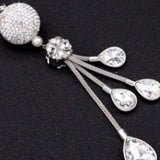 Car Rearview Mirror Pendant Pendant Car Rhinestone Interior Ornaments Car Decorative Pendant Ornaments