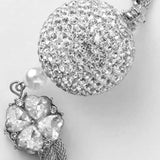 Car Rearview Mirror Pendant Pendant Car Rhinestone Interior Ornaments Car Decorative Pendant Ornaments
