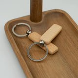 Wood Engraving Blanks Rectangle Blank Wooden Key Chain Wood Blanks for Keychains Lightweight but sturdy 20 Pack