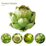 Fake Artificial Artichoke Vegetables Faux Plastic Artichoke Wedding Party Table Home Plastic Flower Decoration