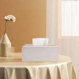 Tissue Box Cover, New Kleenex Box Covers Rectangular Tissue Holder for Home/Office/Car Decoration White In Australia - Darrahopens