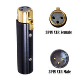 3 Pin Female to 3 Pin Male Adaptor,Audio Interfaces,for Stereo Microphone Cable Female Adapter for Microphone and Mixer In Australia - Darrahopens