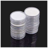 30 Pcs 30mm Coin Cases Capsules Holder Applied Clear Plastic Round Storage Box - ( Color : as shown )