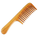 Natural Sandalwood Hair Combs - Anti-Static Helps to relieve tension and stimulate scalp  (Extra Large Detangler Comb) In Australia - Darrahopens
