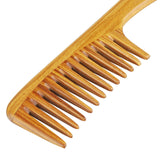 Natural Sandalwood Hair Combs - Anti-Static Helps to relieve tension and stimulate scalp  (Extra Large Detangler Comb)