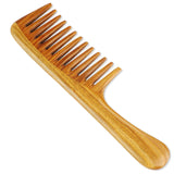 Natural Sandalwood Hair Combs - Anti-Static Helps to relieve tension and stimulate scalp  (Extra Large Detangler Comb)