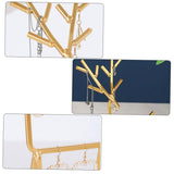 1pc Deer Storage Ornaments Lovely Jewelry Holder Earring Display Stand Chic Earrings Holder Metal Stand Deer Display Stand