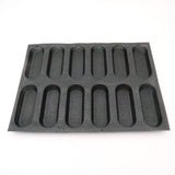 Silicone Hot Dog Bread Forms Mini Baby Sandwich Baking Molds Food grade Perforated Sheets for Home Oven In Australia - Darrahopens