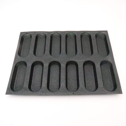Silicone Hot Dog Bread Forms Mini Baby Sandwich Baking Molds Food grade Perforated Sheets for Home Oven In Australia - Darrahopens