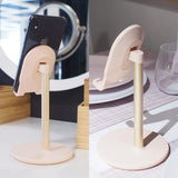 Phone Stand for Desk, Adjustable Cell Phone Holder for Desk, Compatible with 4"-12.9" Phones/Tablet/Switch (Pink)