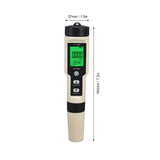 Digital Hydrogen Meter, High Accuracy Pen Type H2 Meter Water Quality Tester with ATC,Temp Tester Meter for Drinking Water