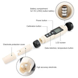 Digital Hydrogen Meter, High Accuracy Pen Type H2 Meter Water Quality Tester with ATC,Temp Tester Meter for Drinking Water