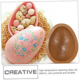 Egg Silicone Mold Silicone Chocolate Molds Easter Chocolate Molds Giant Easter Egg Mould Easter Baking Pan Chocolate Silicone Mold