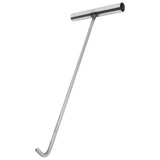 Post Driver Manhole Cover Hook Stainless Steel T Style Handle Hook Hooks Drain Grate Lifter Storm Drain Cover Hook for Garden