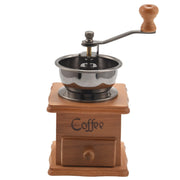 Manual Coffee Grinder, Hand Coffee Beans Grinding Machine, Hand Coffee Burr Mill,Manual Bean Grinder, Dark Brown