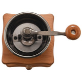 Manual Coffee Grinder, Hand Coffee Beans Grinding Machine, Hand Coffee Burr Mill,Manual Bean Grinder, Dark Brown