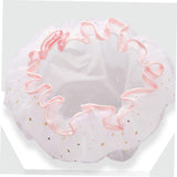 3pcs Shower Cap Waterproof Bathing Caps Home Bathing Caps Fresh Bath Caps Bath Hats for Lady Salon Hair Hats Multi-purpose