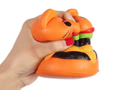 4.5" Squishies Jumbo Slow Rising Squishie Cat Hamburger Bread Toy  they are cute and soft with scented