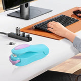 Mini Bag Sealer, Small Portable Handheld Heat Vacuum Sealer, Multi Functional Electronic Resealer Machine for Plastic Bags (Blue)