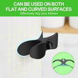 9PCS Cord Organizer for Kitchen Appliances, Upgraded Appliance Cord Holder Stick on, Cord Hider Winder Wrapper Keeper