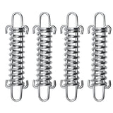 Dog Leash Shock Absorbing Spring - 4 Pcs Dog Tie Out Shock Buffer Spring For Training Sun Shade Spring Heavy Duty Steel Tent Rope