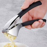 Garlic Mincer Tool - Garlic Crusher - Garlic Press Mincer Rust Proof, with Soft Ergonomic Handle, Easy Clean Set In Australia - Darrahopens