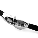 Garlic Mincer Tool - Garlic Crusher - Garlic Press Mincer Rust Proof, with Soft Ergonomic Handle, Easy Clean Set