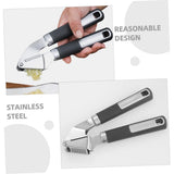 Garlic Press Kitchen Accessory Garlic Mincer for Kitchen Garlic Mincer Tool Stainless Steel Garlic Slicer Kitchen Gadget Manual