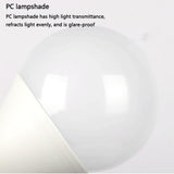 7W LED Bulb with E27 Base,  Wavelength, Energy Saving Long Life LED Bulb, Transparent Cover LED Bulb for Party 2 pes