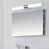 Metal LED Vanity Light - Makeup Vanity Light for Modern Over  Steel Mirror Stainless Make Cabinet Lamp Bathroom