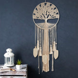 Wall Hanging Large Dreamcatcher Woven Boho Dream Catchers for Home Bedroom Nursery Wedding Decor (Feather) In Australia - Darrahopens