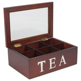 Wooden Chest Storage Box With Lids Vintage Treasure Box With 9 Compartments Small Items Organizer Box, Home Office Desktop In Australia - Darrahopens