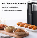 Coffee Grinder Electric, Household Small Powder Grinding Machine, Electric Grinder Machine, Multifunctional Grinding Machine with
