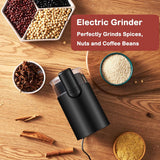 Coffee Grinder Electric, Household Small Powder Grinding Machine, Electric Grinder Machine, Multifunctional Grinding Machine with