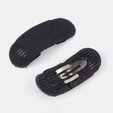 6 Pcs Sponge Volume Hair Bases with Inserts, Hair Clips, Fluffy Cushions and Bump It Up Pieces for Women and Girls - Black In Australia - Darrahopens