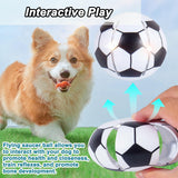 4  Pack 3.5 " Squeak Latex Puppy Dog Toy Ball Sports Balls Sets Fetch Interactive Toy for Small Dogs