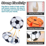 4  Pack 3.5 " Squeak Latex Puppy Dog Toy Ball Sports Balls Sets Fetch Interactive Toy for Small Dogs