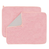Dish Drying Mat for Kitchen Counter, Microfiber Dish Drying Pad 2 Pack Large Size Absorbent Dishes Drainer Mats (pink) In Australia - Darrahopens