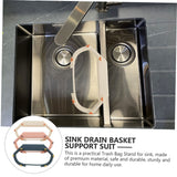 3pcs Sink Filter Holder Kitchen Sink Sink Drain Basket Sink Racks Sink Strainers Rack for Kitchen Sink Kitchen Supplies Sink