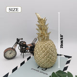 Pineapple Nordic Home Desk Decor Decoration Resin Artificial Pineapple Decoration Household Decorative Resin Pineapple (Gold) In Australia - Darrahopens