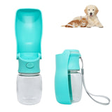 350ml/11.84 oz, Portable Leak-Proof Pet Water Bottle, Foldable, for Cats, Dogs and Small Animals, Outdoor Activities (Blue)