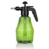 Fine Mist Spray Bottle Plastic Green 1.5L, Hand Held Pressure Plant Mister with Top Pump, Empty Water Sprayer Watering Can with