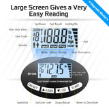 Hand Dynamometer Grip Strength Trainer - Electronic Hand Grip Strength Tester Grip Strengthener Hand Exerciser Meter Digital Hand