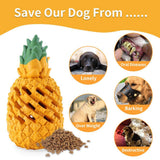 Pineapple Dog Toys for Large Dogs Aggressive Chewers Puppy, Indestructible Dog Chew Toys for Small Medium Dogs, Tough Dog