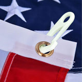 4 PCS Flag Pole Clip Snap Hooks Nylon Flagpole Attachment Hardware - to Attach Flag to Flagpole with Rope