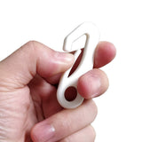 4 PCS Flag Pole Clip Snap Hooks Nylon Flagpole Attachment Hardware - to Attach Flag to Flagpole with Rope